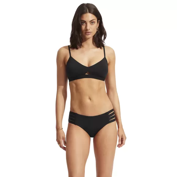 Seafolly - Hybrid Bralette, Sort