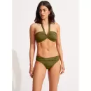 Seafolly - Halter Bandeau Bikini, Avocado