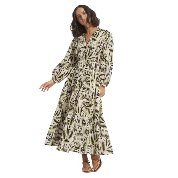 Seafolly - ISLAND IN THE SUN DRESS AVOCAD