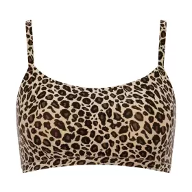 Soft Stretch Top, Leopard Print