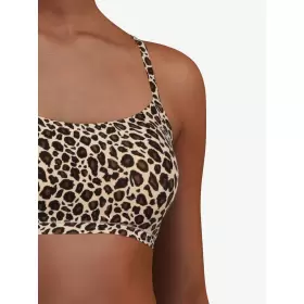 Soft Stretch Top, Leopard Print