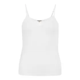 Silke Top Med Blonde, Off White