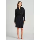 Schiesser - MODAL BATH ROBE 000 BLACK
