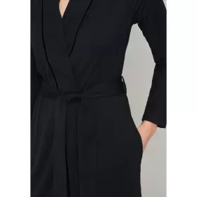 MODAL BATH ROBE 000 BLACK