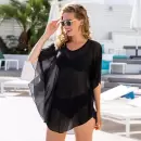 Wiki - Strand Poncho, Black