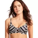 Seafolly - Zanzibar Bikini Top, Sort