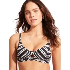 Zanzibar Bikini Top, Sort