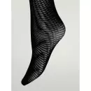 Wolford - Bodyline Jacquard Strømpebuks, Sort