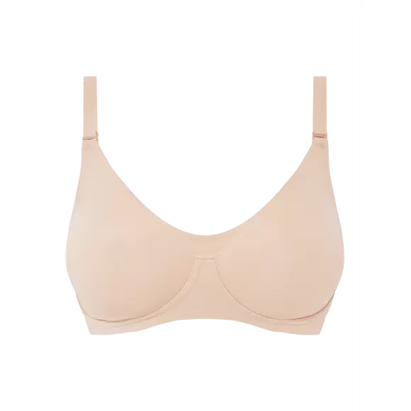 Chantelle - Pure Amme-BH U/Bøjle, Golden Beige