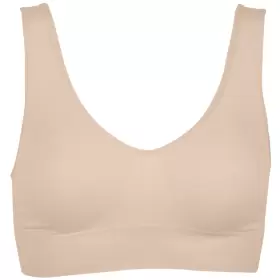 Lucia Bamboo Bra Top, Nude