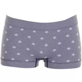 Lucia Hipster, Stripe W. Flower Medium Blue