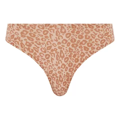 Soft Stretch String, Neutral Leopard Soft Stretch String, Neutral Leopard