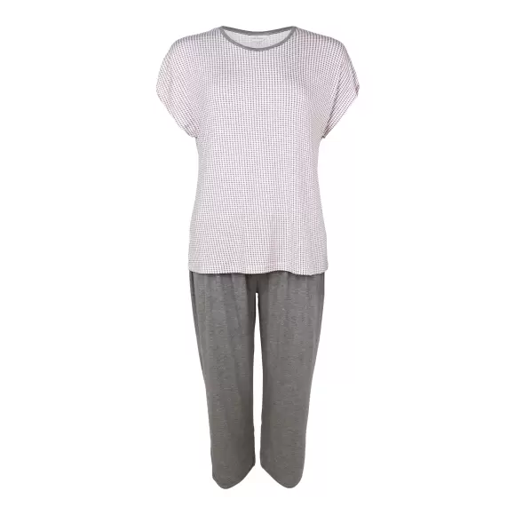 Wiki - Bambus Pyjamas, Grey-Lavendel