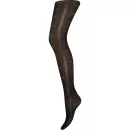 Decoy - Strømpebuks Flowers 19 DEN, Black