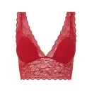 Femilet - Floral Touch Blondetop, Scarlet