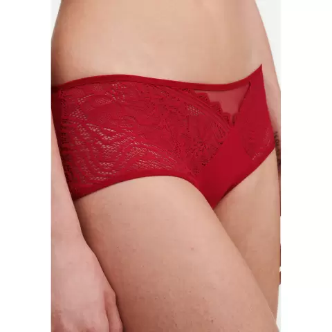 Floral Touch Hipster, Scarlet