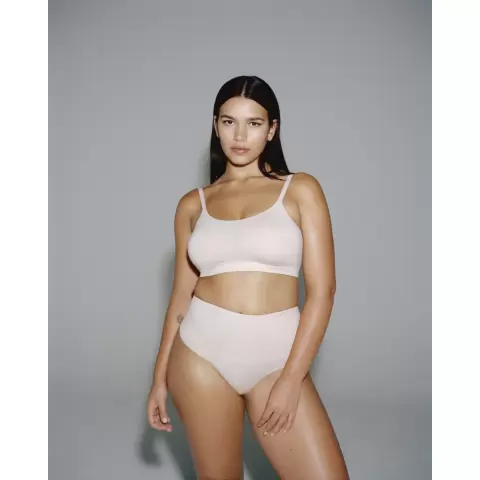 Smooth Comfort Shape W-Free Bra, Clay
