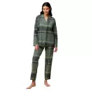 Triumph - Boyfriend Pyjamas Check, Green Combination