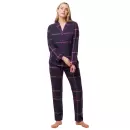 Triumph - Boyfriend Pyjamas Check, Blue Dark Combination