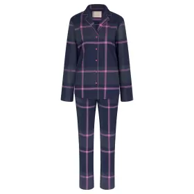 Boyfriend Pyjamas Check, Blue Dark Combination