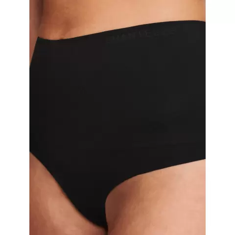 Smooth Comfort Shape Højtaljet String, Sort