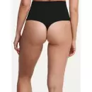 Chantelle - Smooth Comfort Shape Højtaljet String, Sort