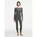 Chantelle - Langærmet Uld/Silke, Slate Grey