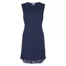 Lady Avenue - Bamboo Natkjole Bred Strop, Indigo Lady Avenue - Bamboo Natkjole Bred Strop, Indigo
