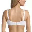 Anita - Jacquard Amme BH Uden Bøjle, White