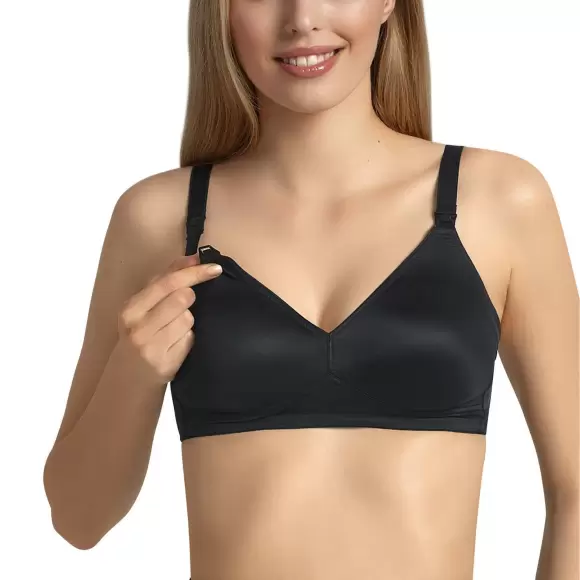 Anita - Jacquard Amme Bh, Black