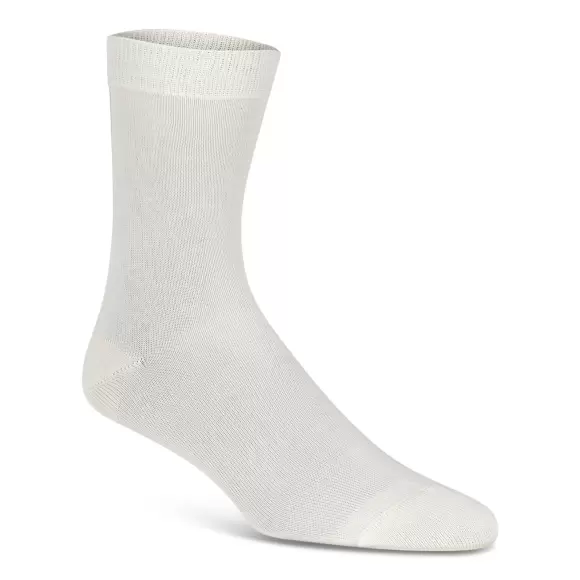 KT  - Ankel Strømpe Bomuld Uden Elastik, Ivory