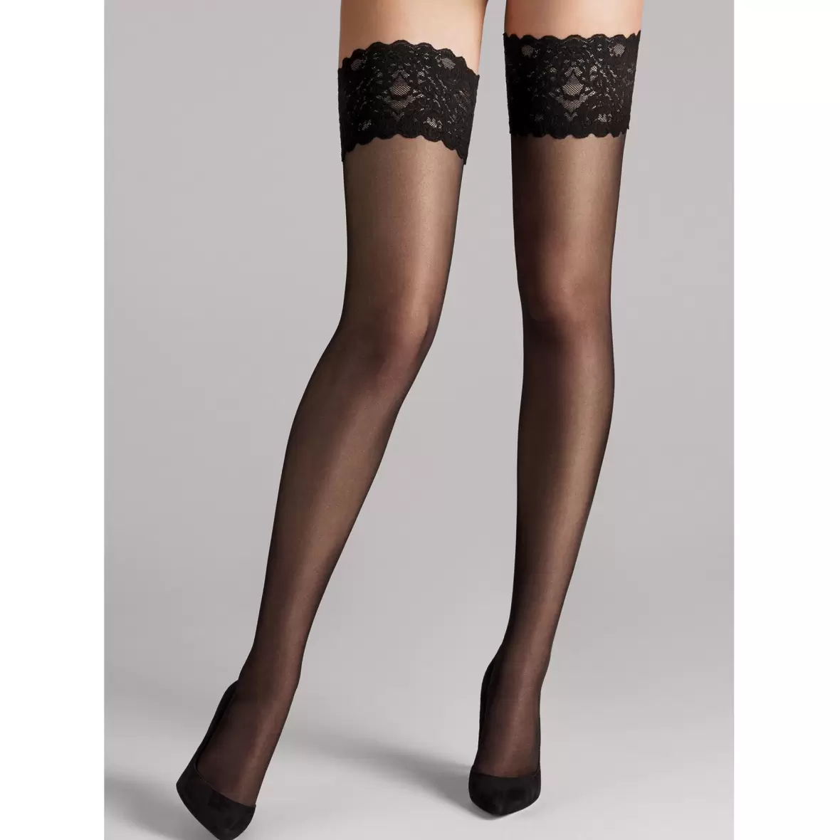 Lingeri - - Wolford - Satin Touch 20 Black