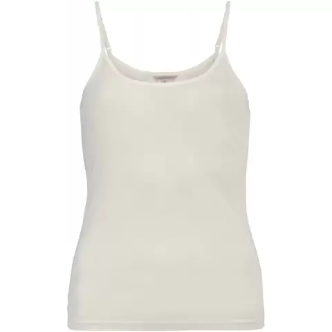 Off White top i strikket silke fra Wiki