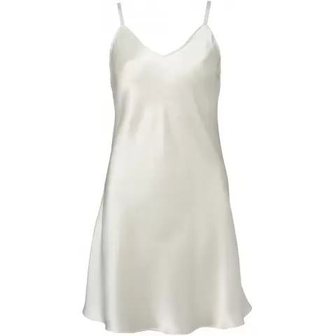 Glat Silke, Smal Strop, Off White Glat Silke, Smal Strop, Off White