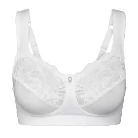 Support Soft Bra, White