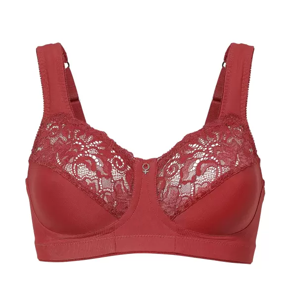 Abecita - Support Soft Bra, Rød