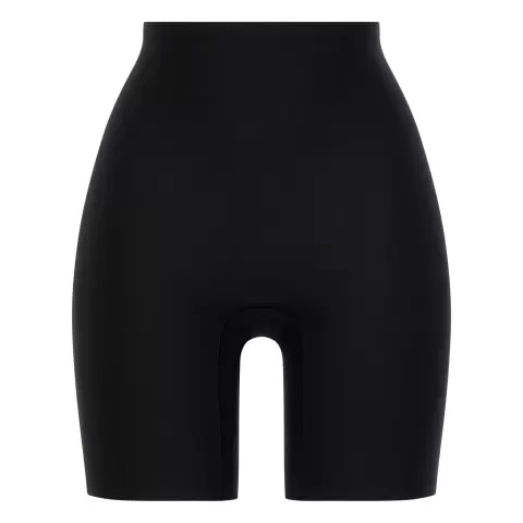 Soft Stretch, Mid-Thigh Shorts, XS-XL, Black