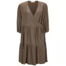 Soft Rebels - Stella 3 Kvart Ærme Dress, Partridge