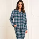 Wiki - Cotton Flannel Pyjamas, Petrol Checks
