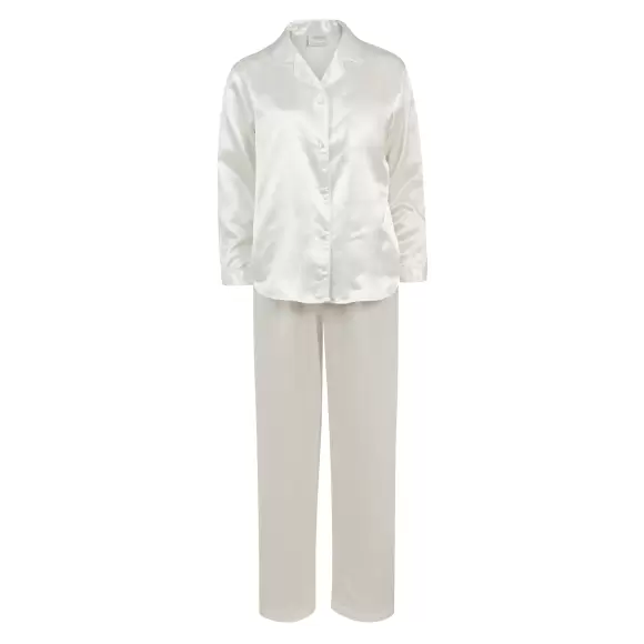 Wiki - Satin Pyjamas, Off White Wiki - Satin Pyjamas, Off White