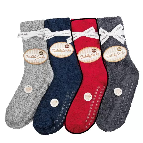 Taubert Textil - Anti Slip Cuddly Socks, Rød