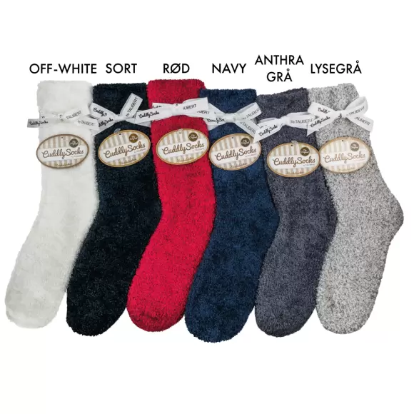 Taubert Textil - Smooth Cuddly Socks, Mørkegrå