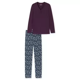 Pyjamas Lang Ærme, Plum