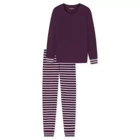 Pyjamas Lang Ærme, Plum