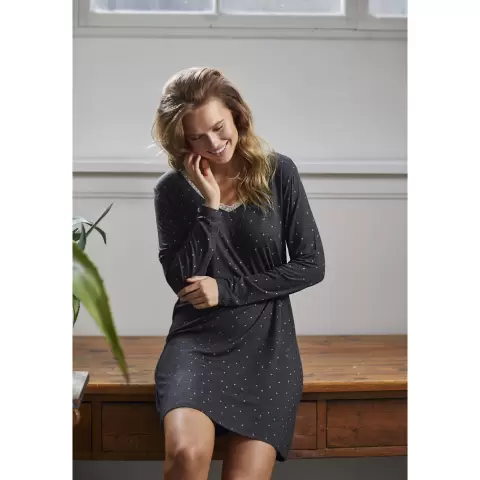 Jacqueline Lang Ærme, Dark Grey Melange