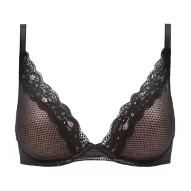 Brooklyn Plunge Bra, Black