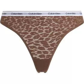 Calvin Klein High String, Cocoa Brown