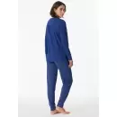 Schiesser - Pyjamas Lang Ærme, Navy