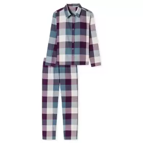 Pyjamas Lang Ærme, Dark Multicolor