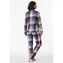 Schiesser - Pyjamas Lang Ærme, Dark Multicolor